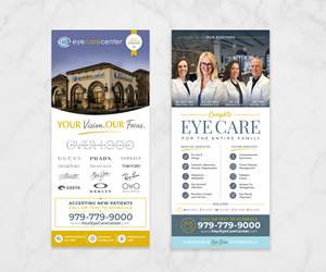 Diseño de Flyer por Andrés Sebastián para Eye Care Center | Diseño: #37449183