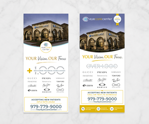 Diseño de Flyer por Andrés Sebastián para Eye Care Center | Diseño: #37459998