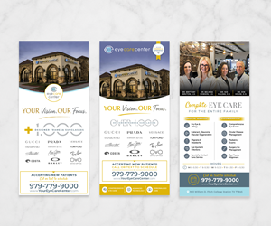 Diseño de Flyer por Andrés Sebastián para Eye Care Center | Diseño: #37461379