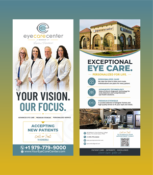 Flyer Design by Excellar Hub for Eye Care Center | Design: #37422442