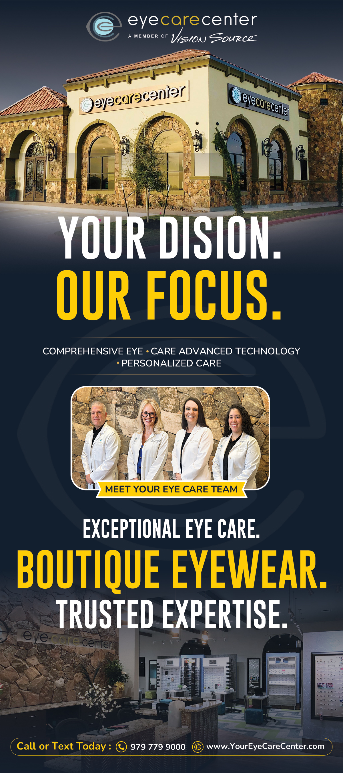 Flyer Design by Revolt Team for Eye Care Center | Design #37409071