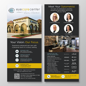 Flyer Design by NancyTan for Eye Care Center | Design: #37399287