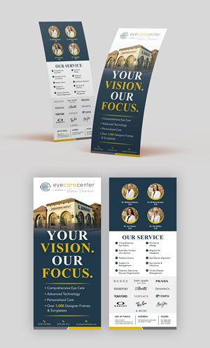 Flyer Design by Talha Ahmad for Eye Care Center | Design: #37395301