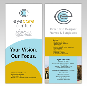Flyer Design by YourLogoMaster for Eye Care Center | Design: #37409578