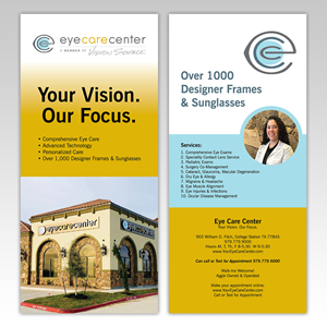 Flyer Design by YourLogoMaster for Eye Care Center | Design: #37409579