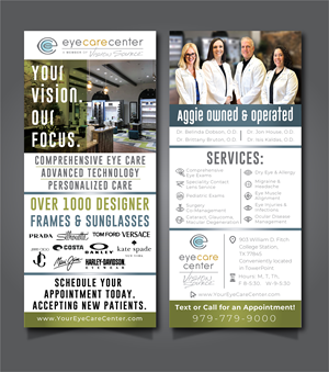 Flyer Design by HT Graphic for Eye Care Center | Design: #37406228