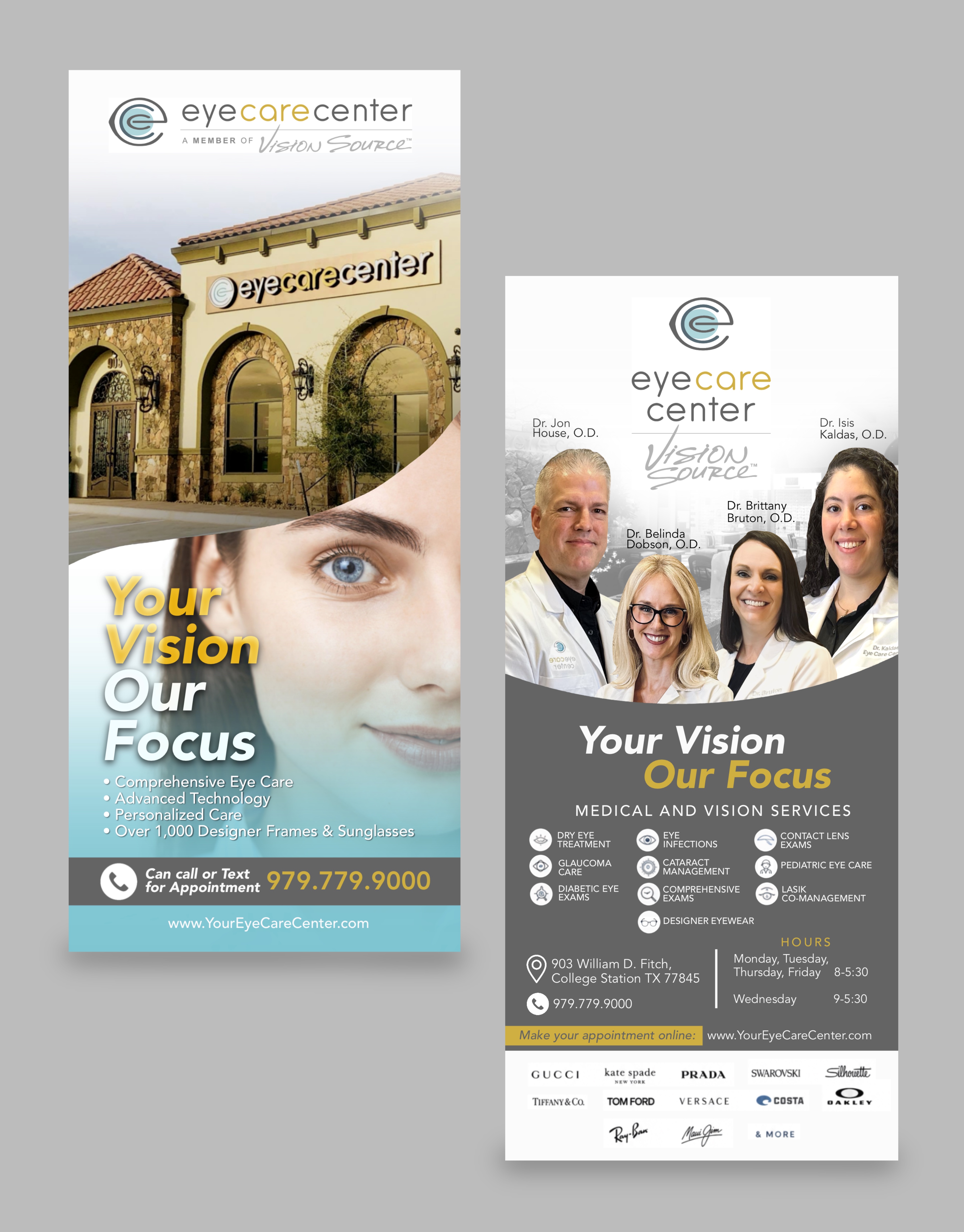 Flyer Design by Topi ufo for Eye Care Center | Design #37403599