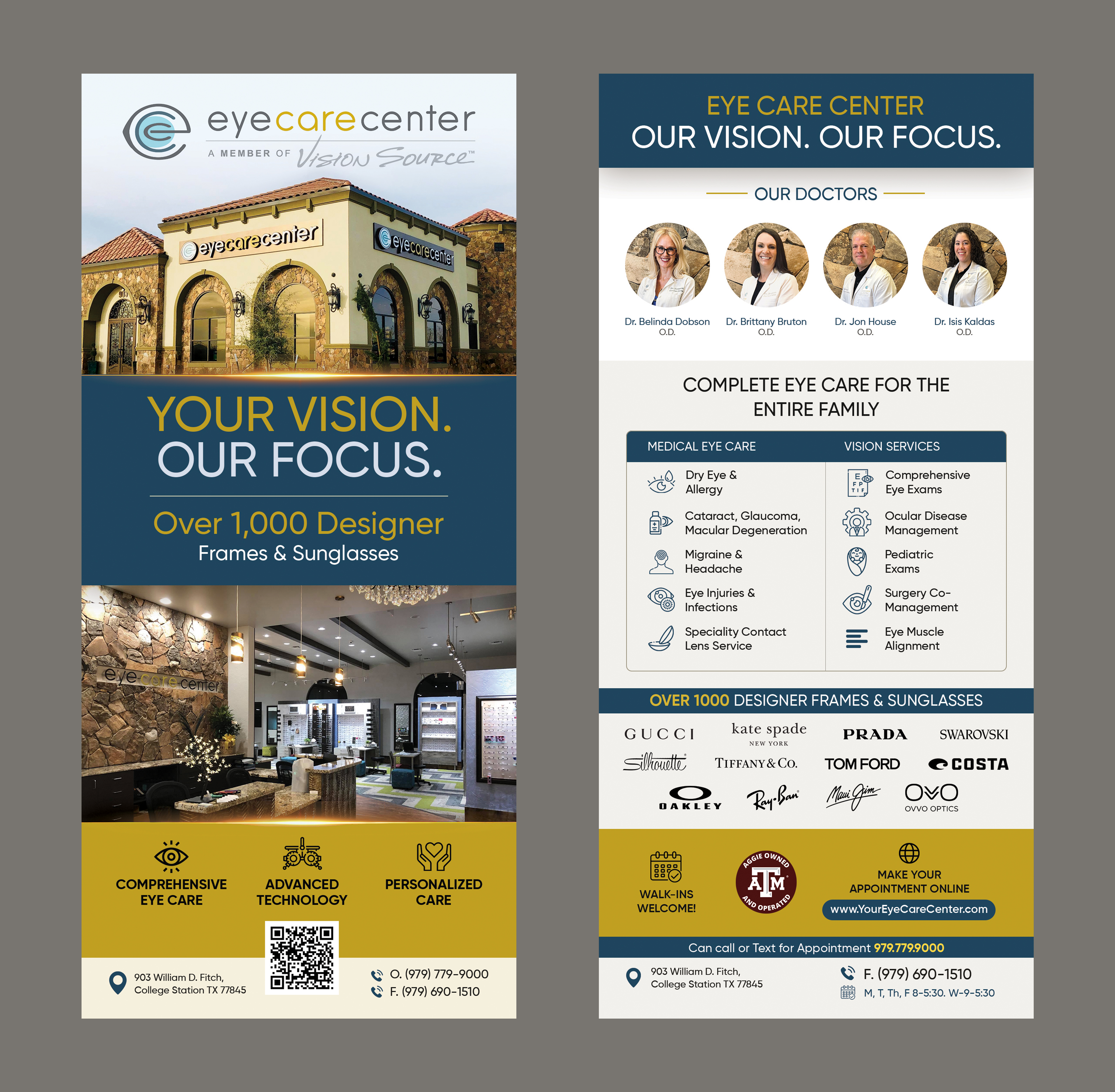 Diseño de Flyer por @u9icorngraphix para Eye Care Center | Diseño #37396843
