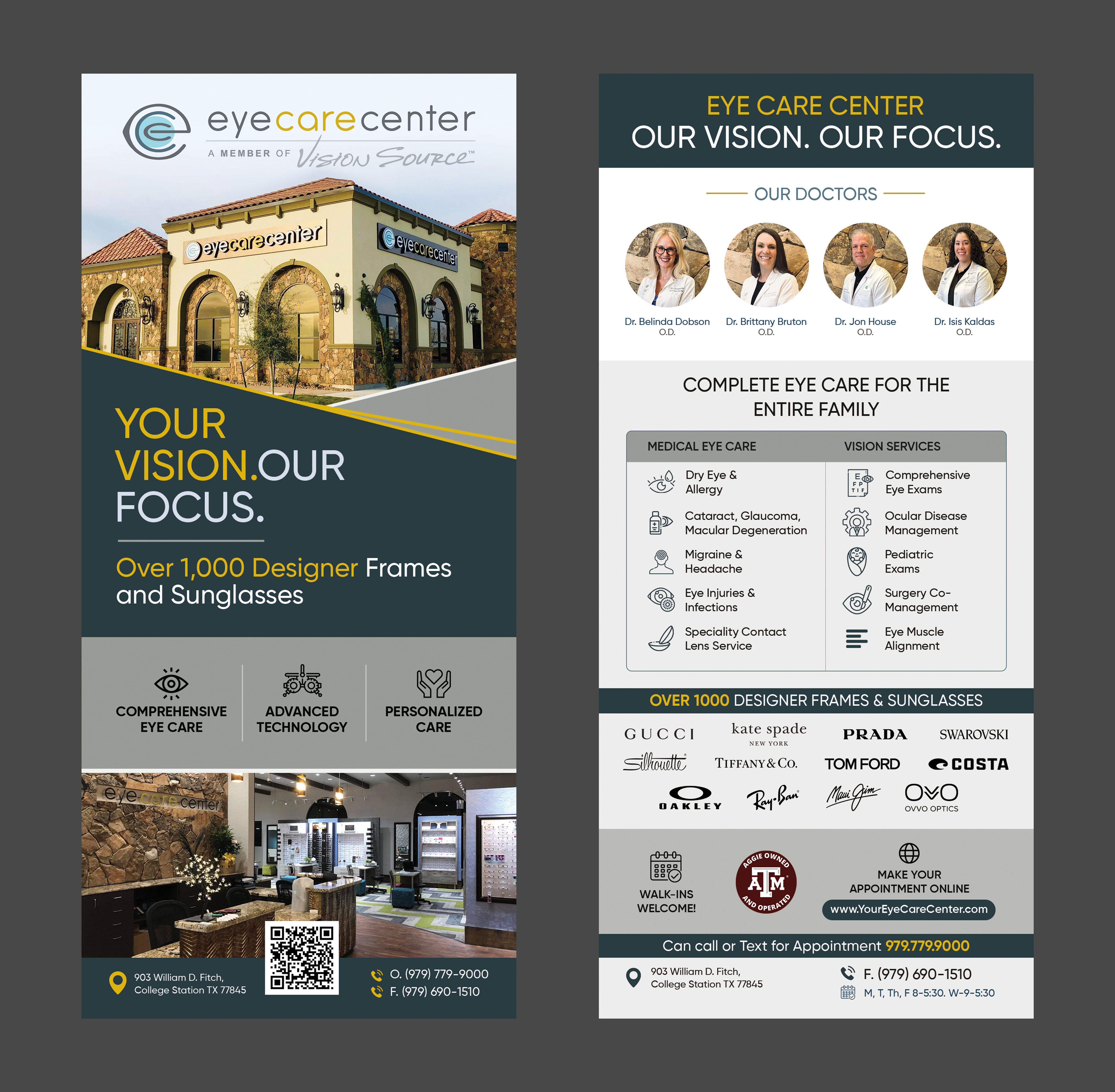 Diseño de Flyer por @u9icorngraphix para Eye Care Center | Diseño #37400181