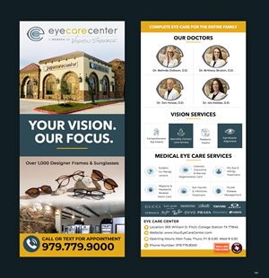 Flyer Design by pb for Eye Care Center | Design: #37396203