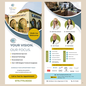 Flyer Design by pb for Eye Care Center | Design: #37396211