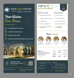 Flyer Design by pb for Eye Care Center | Design: #37400003