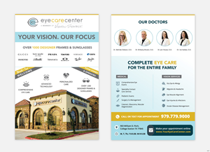 Flyer Design by pb for Eye Care Center | Design: #37400004