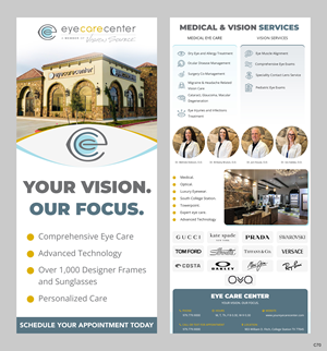 Flyer Design by pb for Eye Care Center | Design: #37400005
