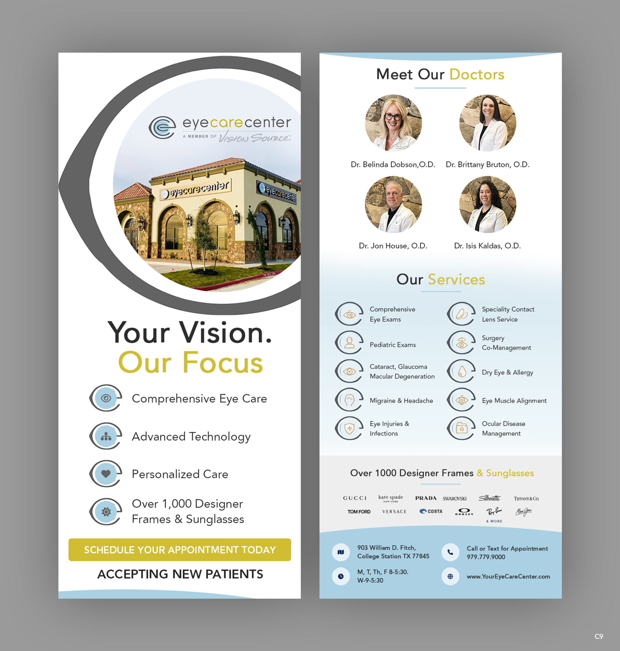 Flyer Design by pb for Eye Care Center | Design #37400051