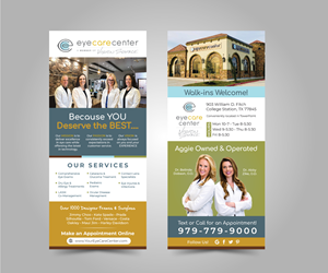 Flyer Design by JK18 for Eye Care Center | Design: #37401426