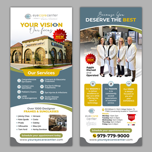 Flyer Design by debdesign for Eye Care Center | Design: #37398450