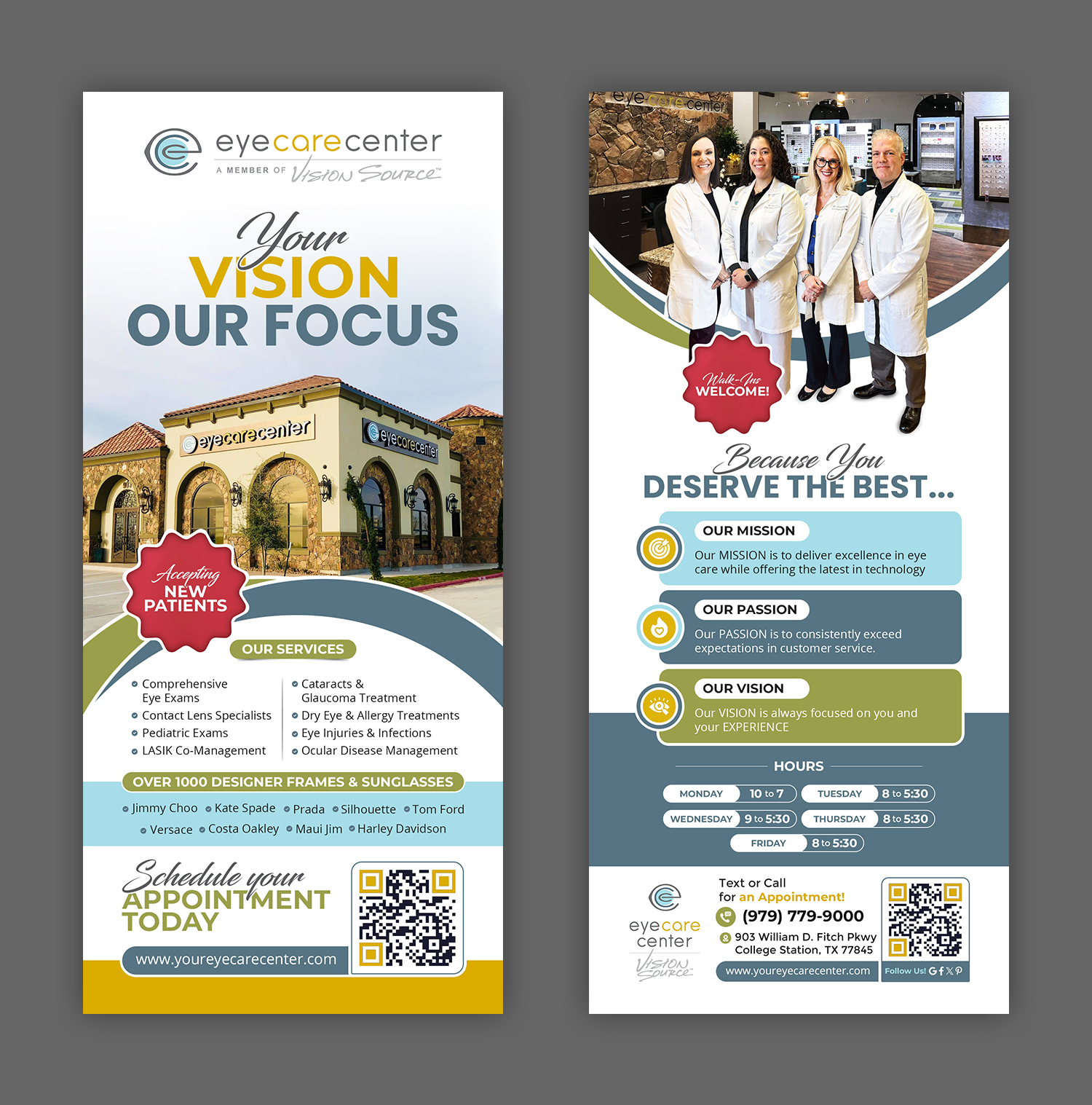 Diseño de Flyer por debdesign para Eye Care Center | Diseño #37398460