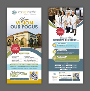 Flyer Design by debdesign for Eye Care Center | Design: #37398460
