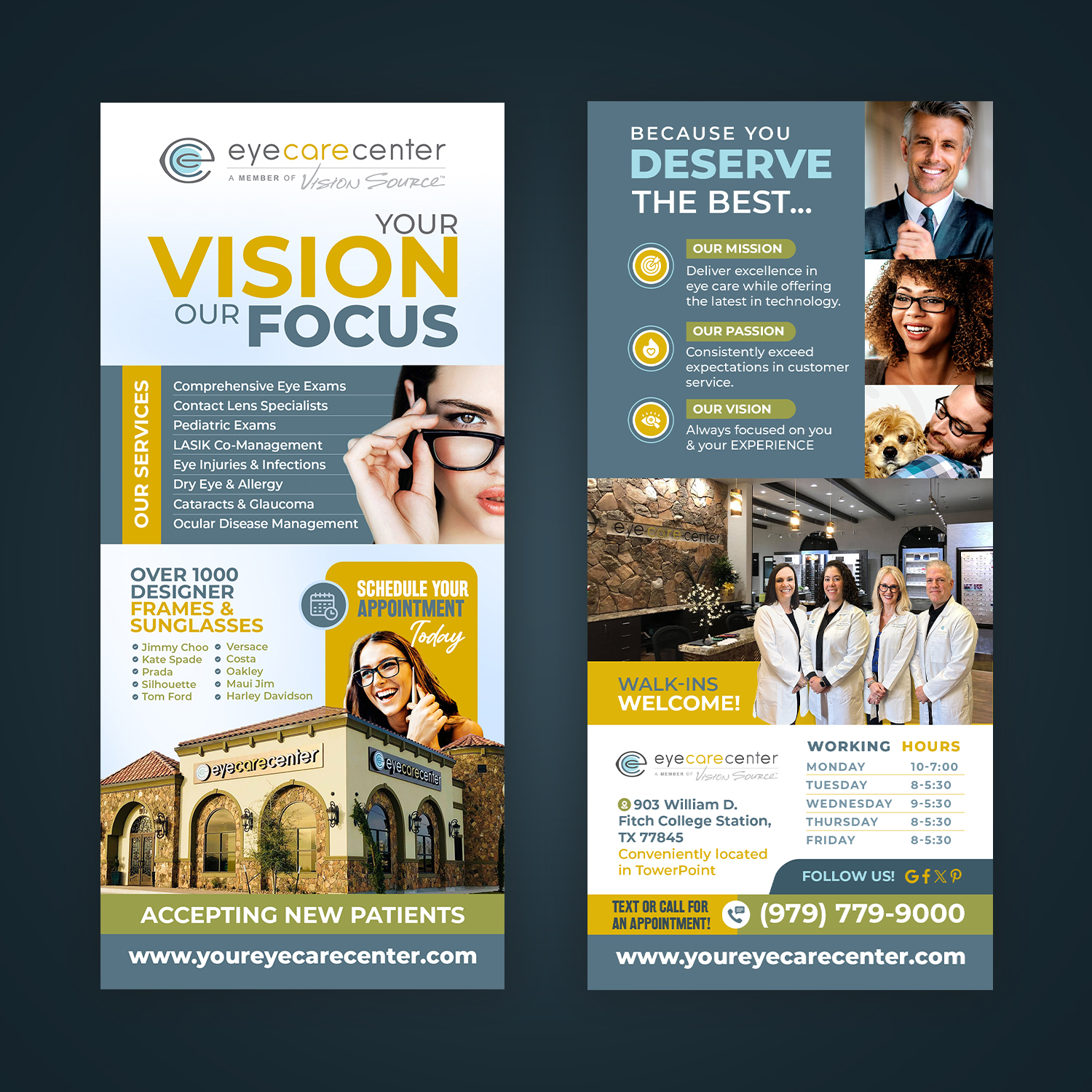 Flyer Design by debdesign for Eye Care Center | Design #37399112