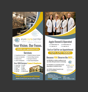 Flyer Design by Creations Box 2015 for Eye Care Center | Design #37399241