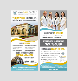 Flyer Design by Creations Box 2015 for Eye Care Center | Design: #37401928