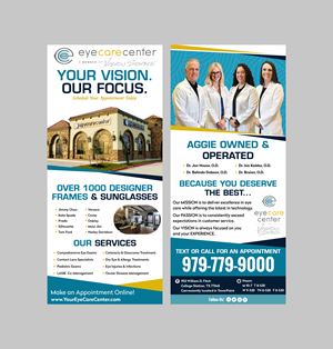 Flyer Design by Creations Box 2015 for Eye Care Center | Design: #37408449