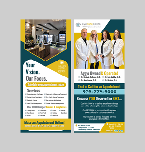 Flyer Design by Creations Box 2015 for Eye Care Center | Design: #37408450