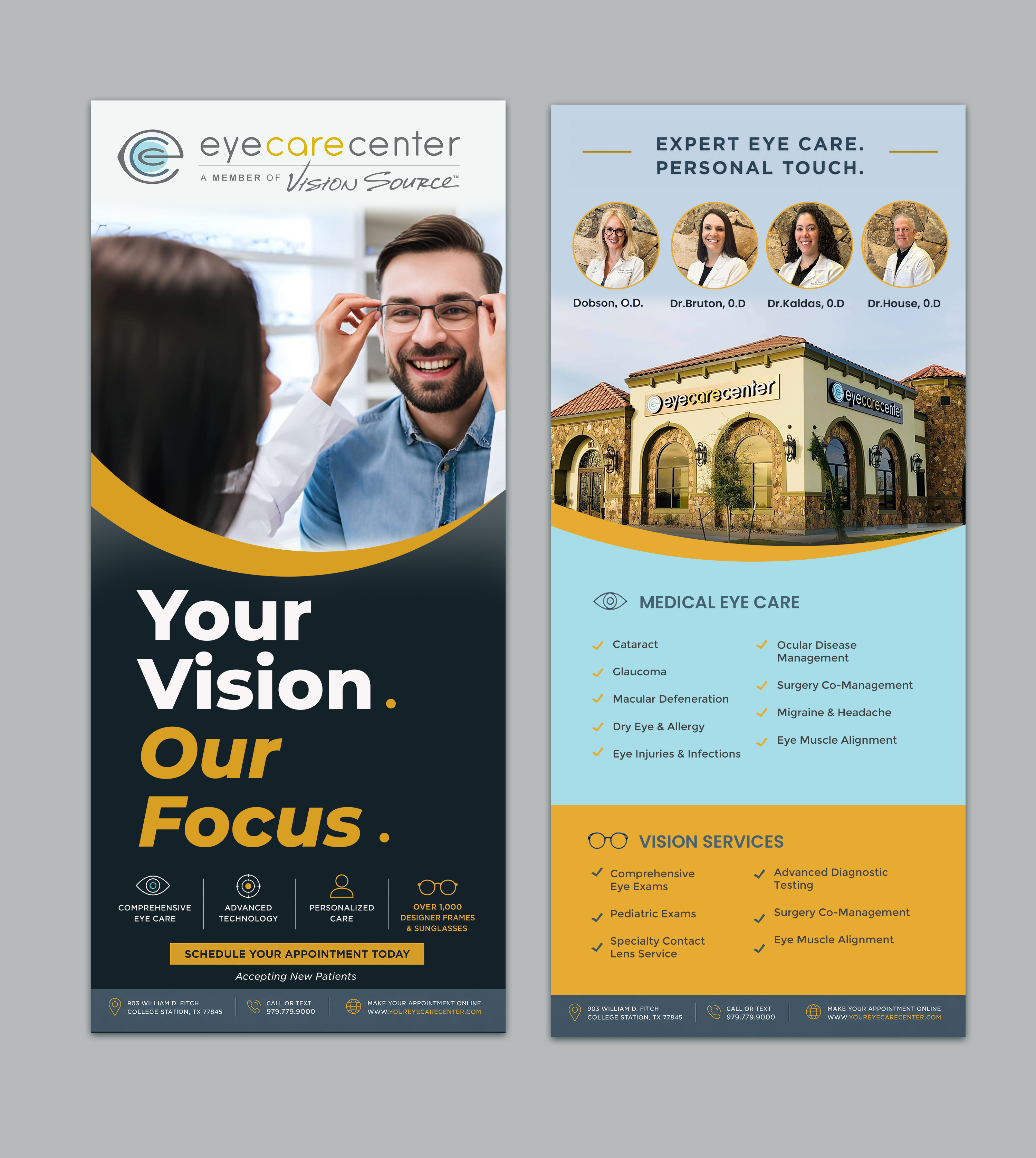 Diseño de Flyer por chandrayaan.creative para Eye Care Center | Diseño #37394483
