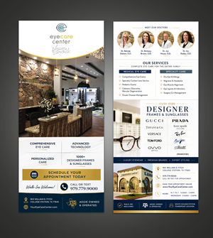 Flyer Design by chandrayaan.creative for Eye Care Center | Design: #37394587