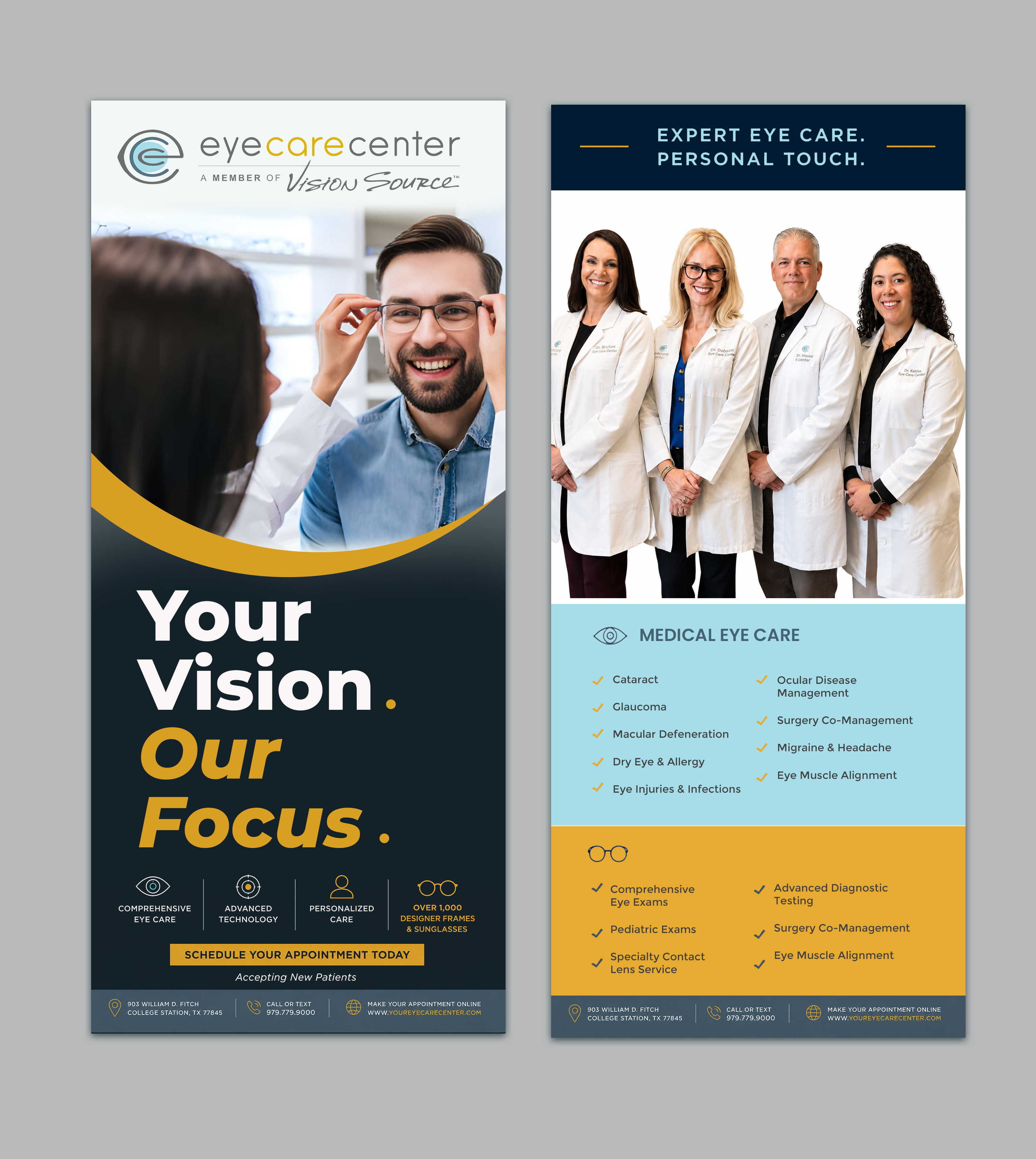 Diseño de Flyer por chandrayaan.creative para Eye Care Center | Diseño #37398166