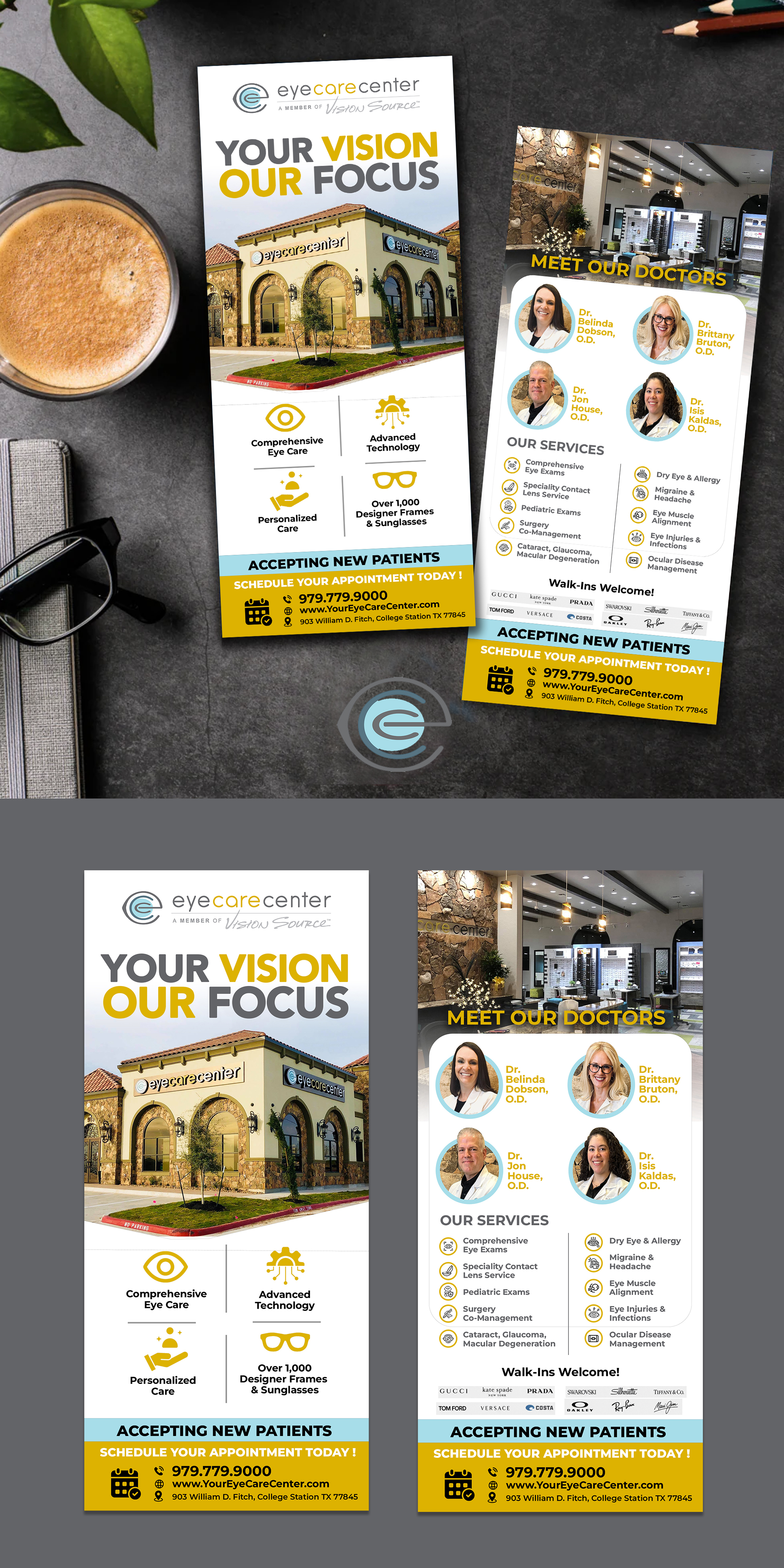 Flyer Design by websmartusa for Eye Care Center | Design #37399764