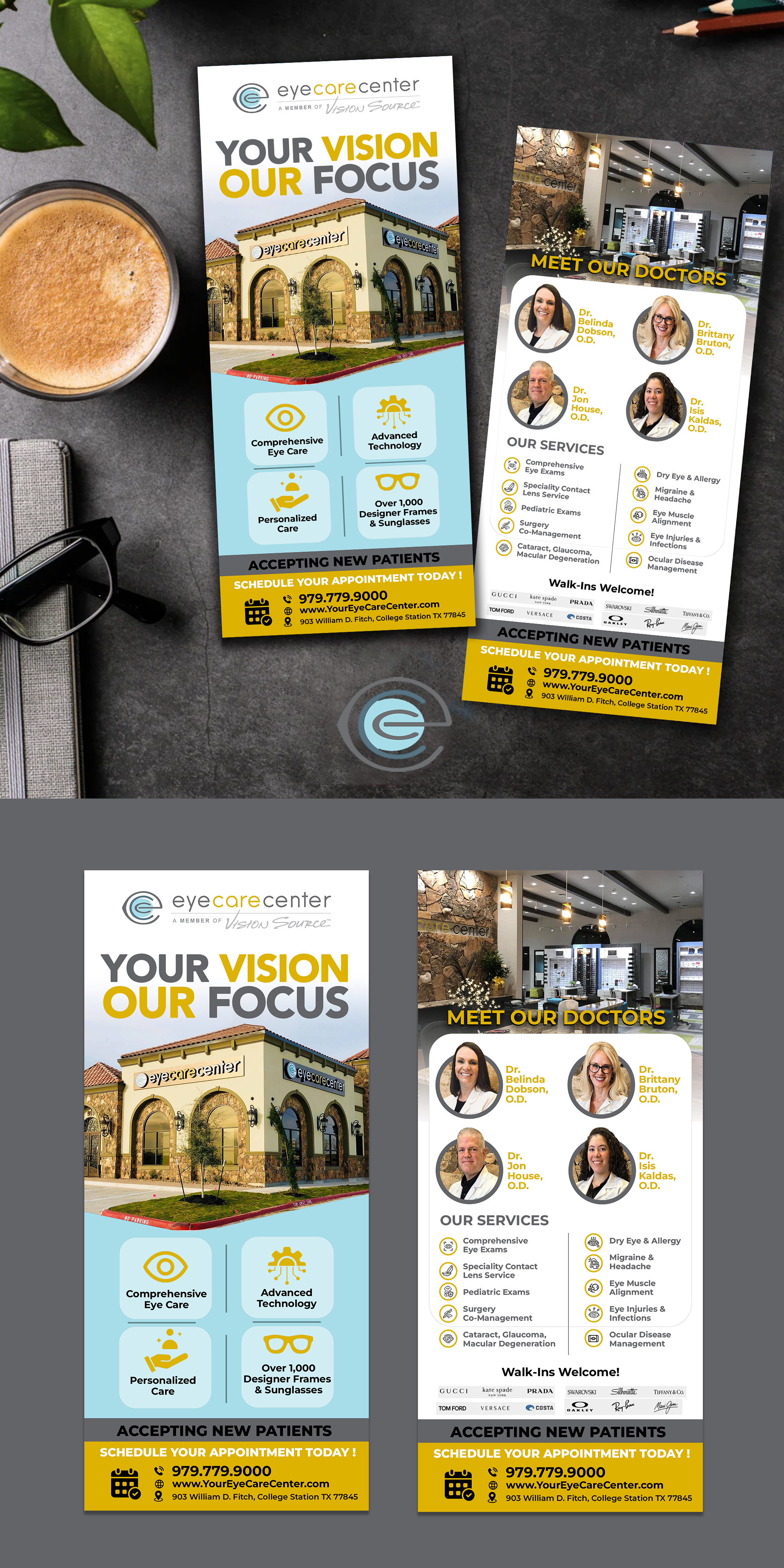 Flyer Design by websmartusa for Eye Care Center | Design #37399769