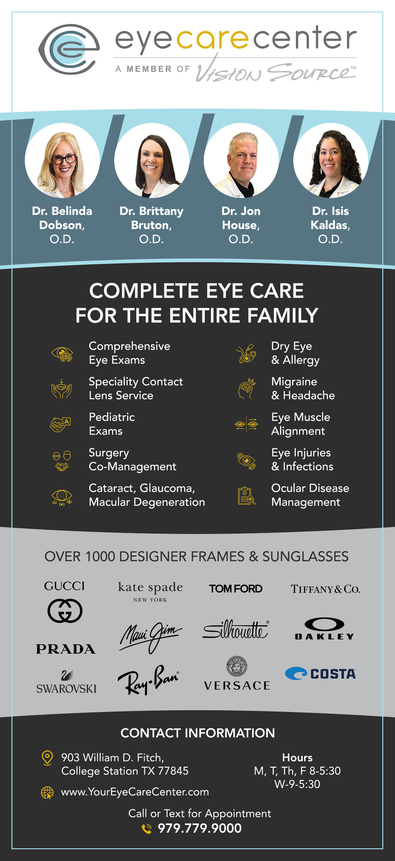 Flyer Design by Hristo Itchov for Eye Care Center | Design #37406258