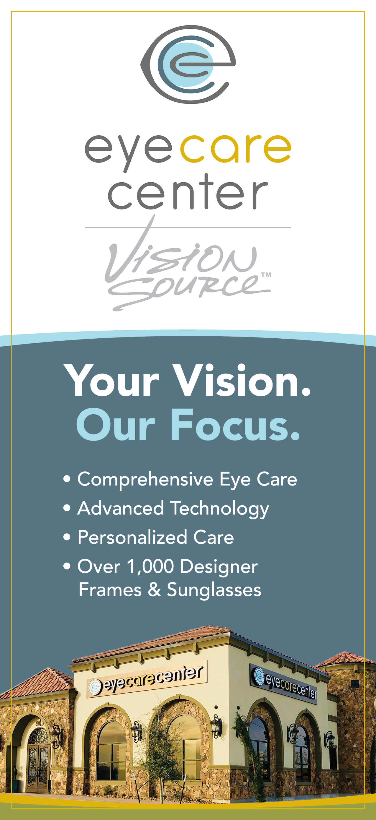 Diseño de Flyer por Hristo Itchov para Eye Care Center | Diseño #37406259