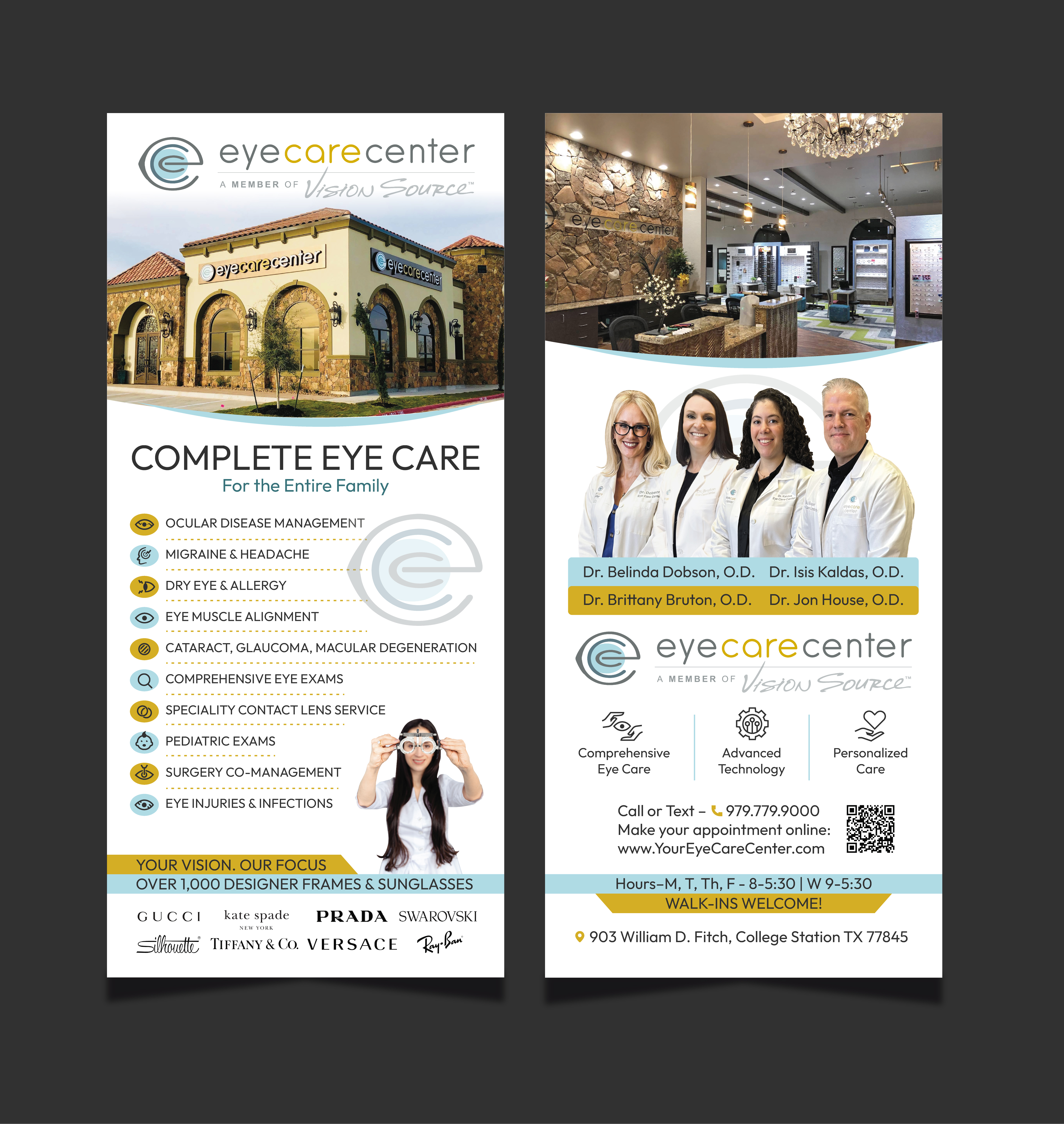 Flyer Design by saurov for Eye Care Center | Design #37397421