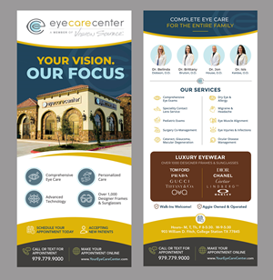 Flyer Design by Stan$oul for Eye Care Center | Design: #37394151
