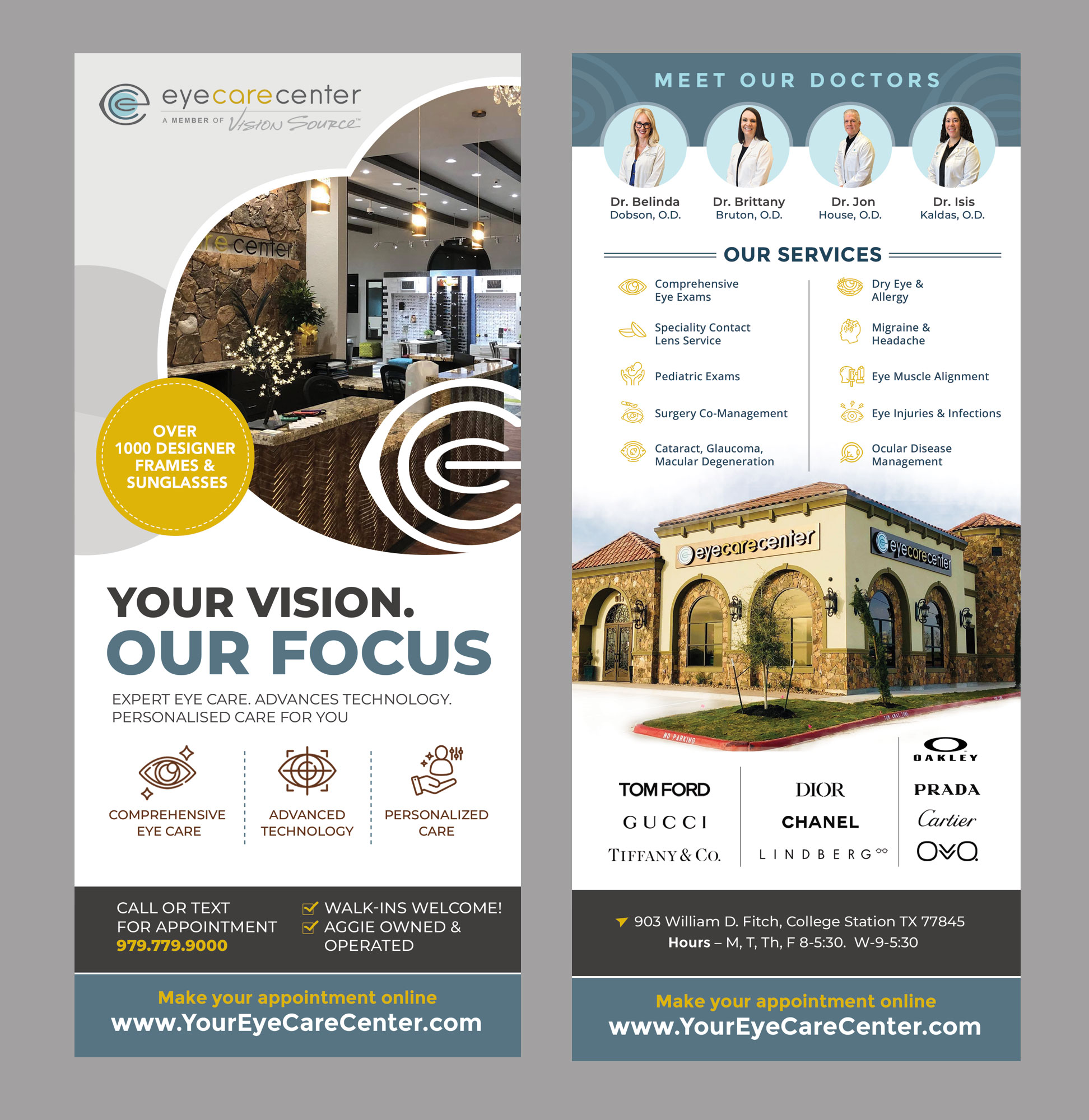 Flyer Design by Stan$oul for Eye Care Center | Design #37394347