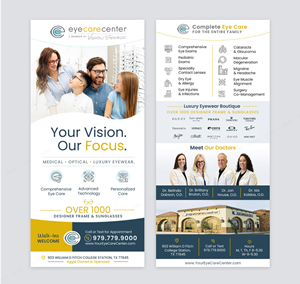 Flyer Design by DA. for Eye Care Center | Design: #37397825