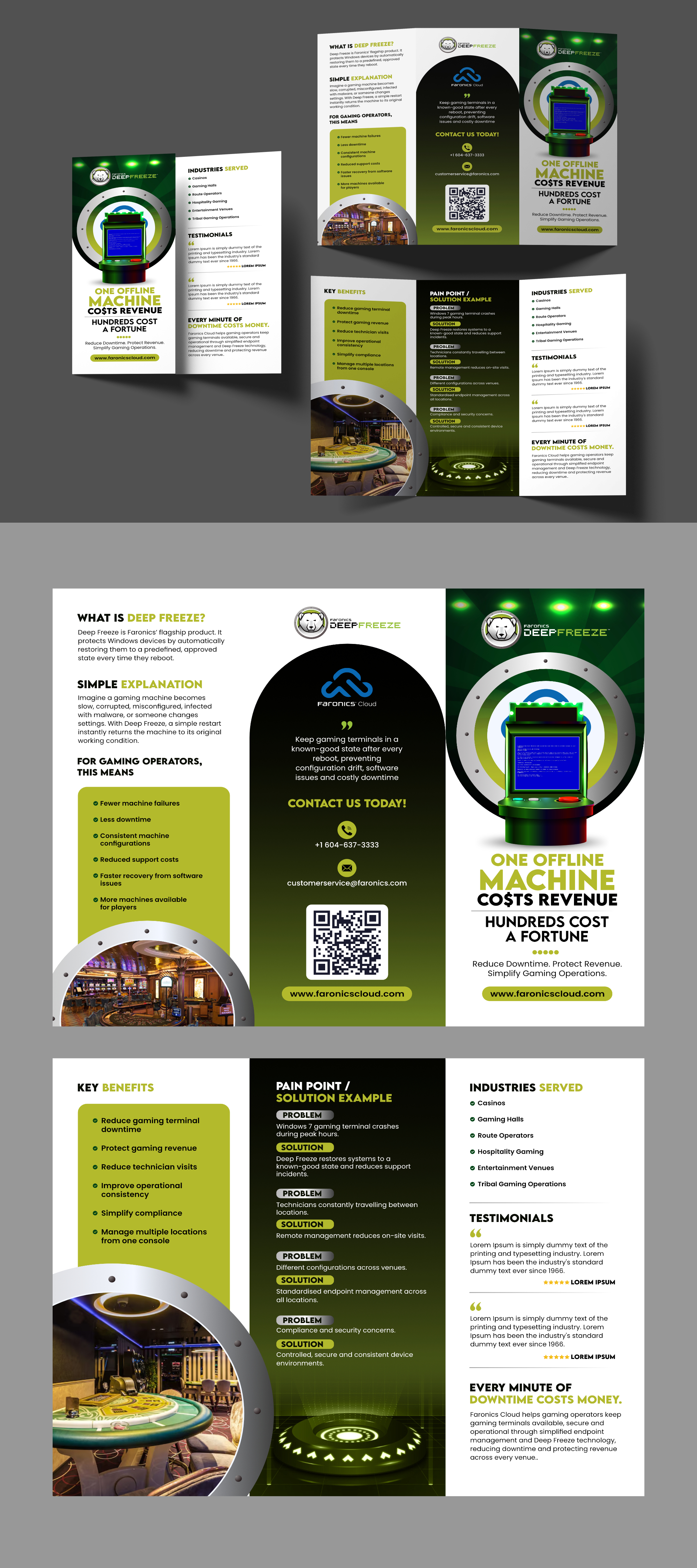 Diseño de Flyer por debdesign para Faronics | Diseño #37399284