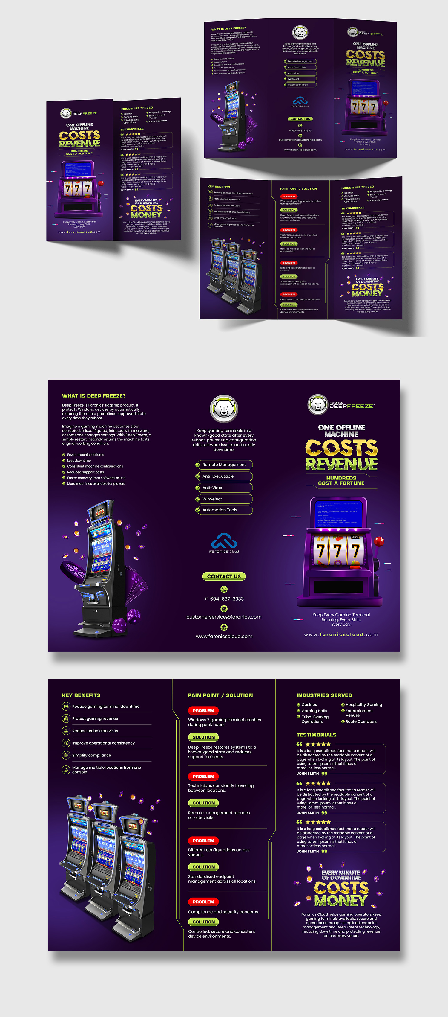 Diseño de Flyer por debdesign para Faronics | Diseño #37399290