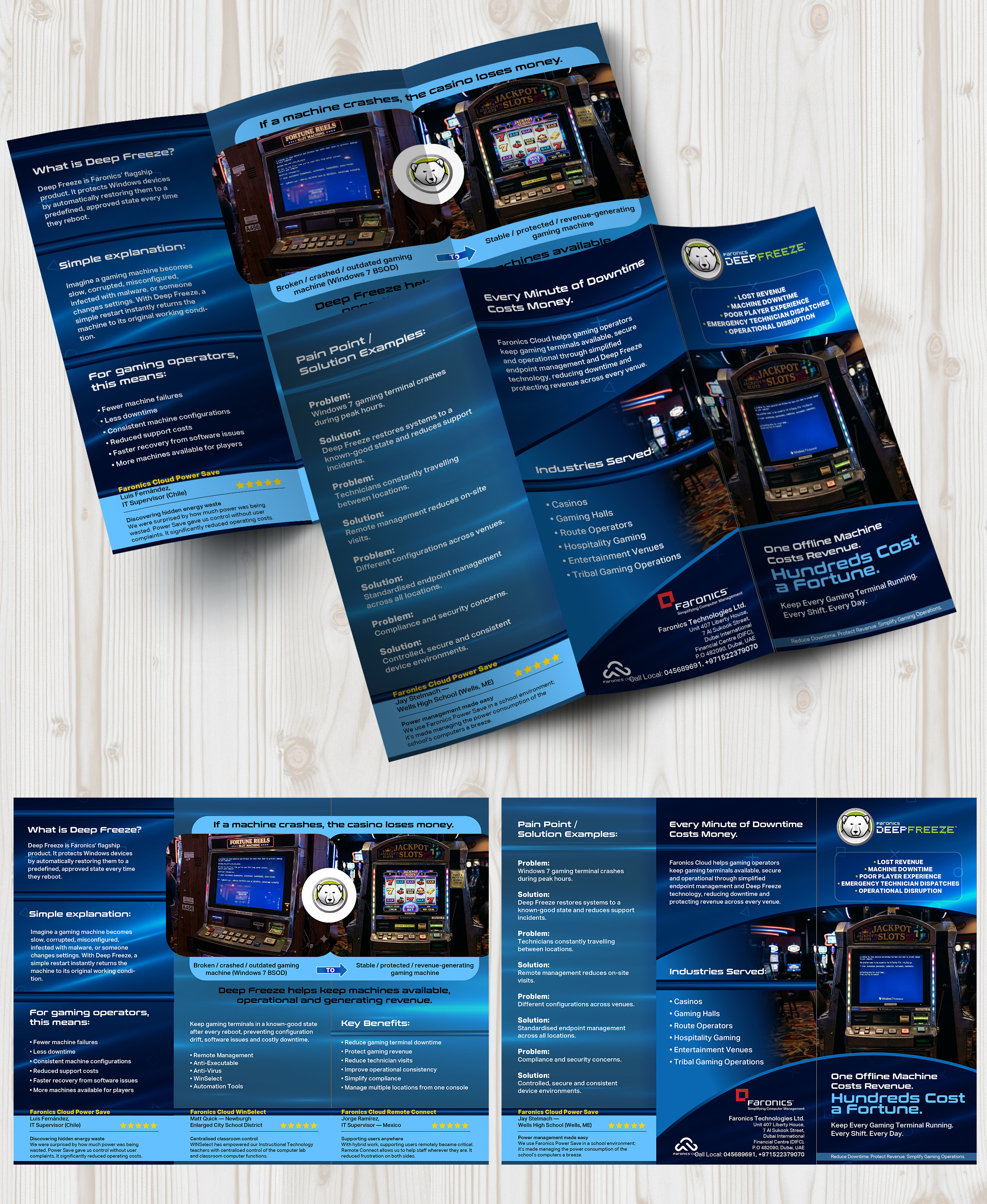 Design de Flyer par Fine Graphics House pour Faronics | Design #37414519