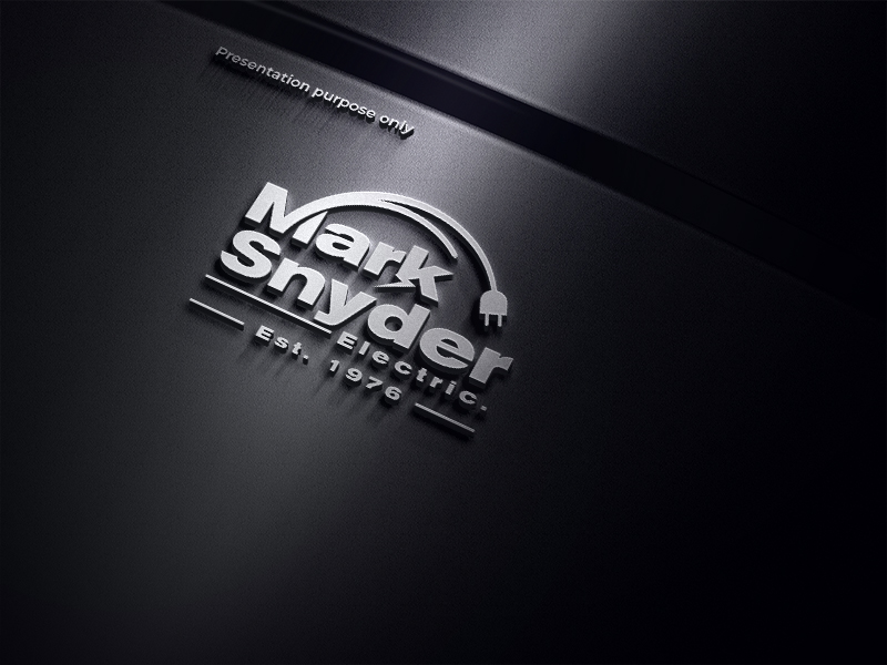 Logo Design by RS_Design for Mark Snyder Electric | Design #37415698