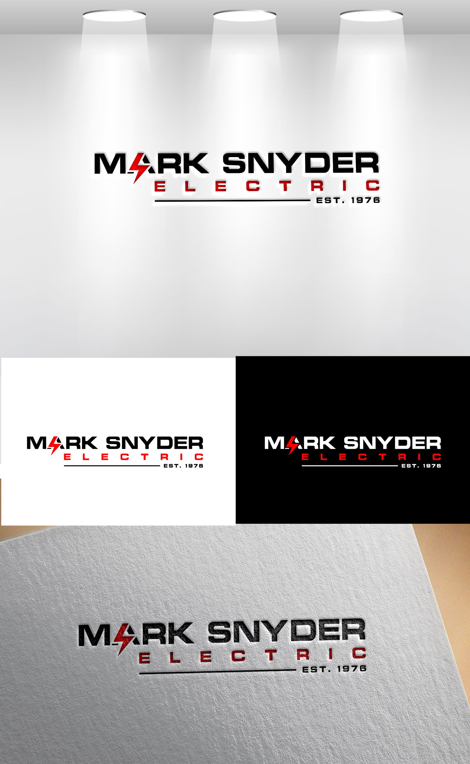 Logo Design by Mi Design1 for Mark Snyder Electric | Design #37401874