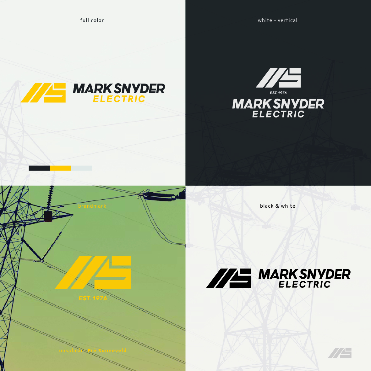 Logo Design by Lammy for Mark Snyder Electric | Design #37421269