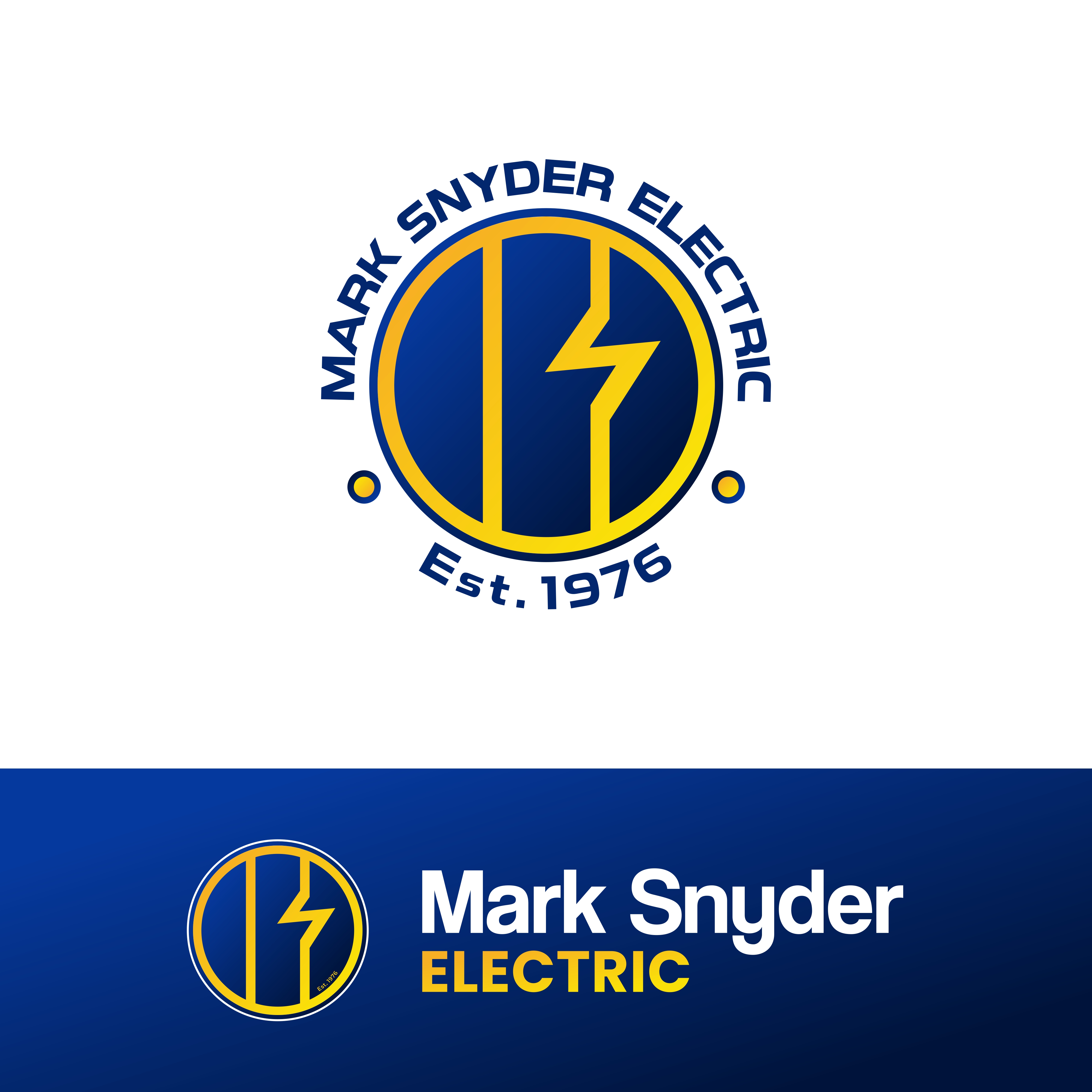Logo Design by Hizkia Design for Mark Snyder Electric | Design #37398088
