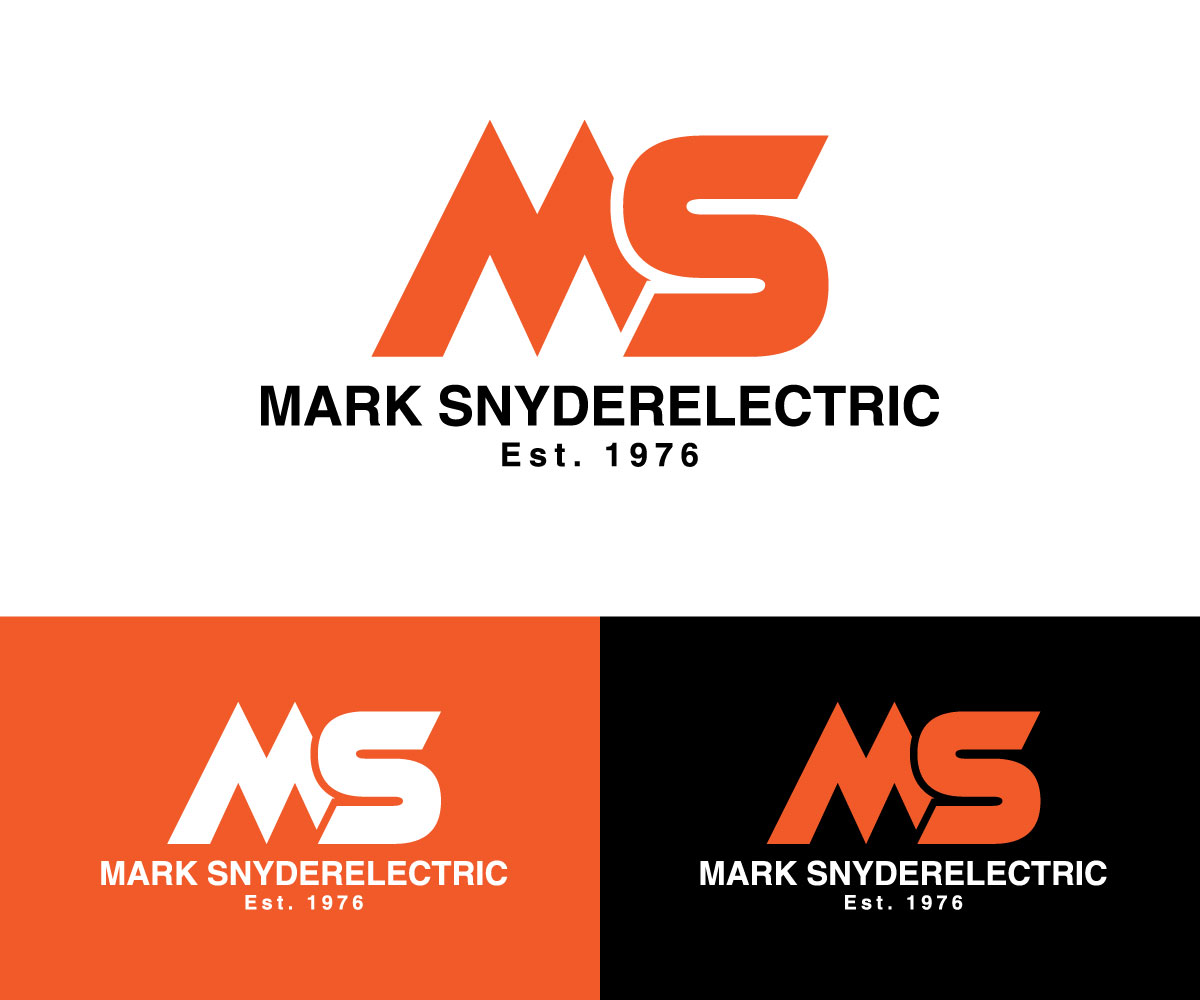 Logo Design by Kavth for Mark Snyder Electric | Design #37408610
