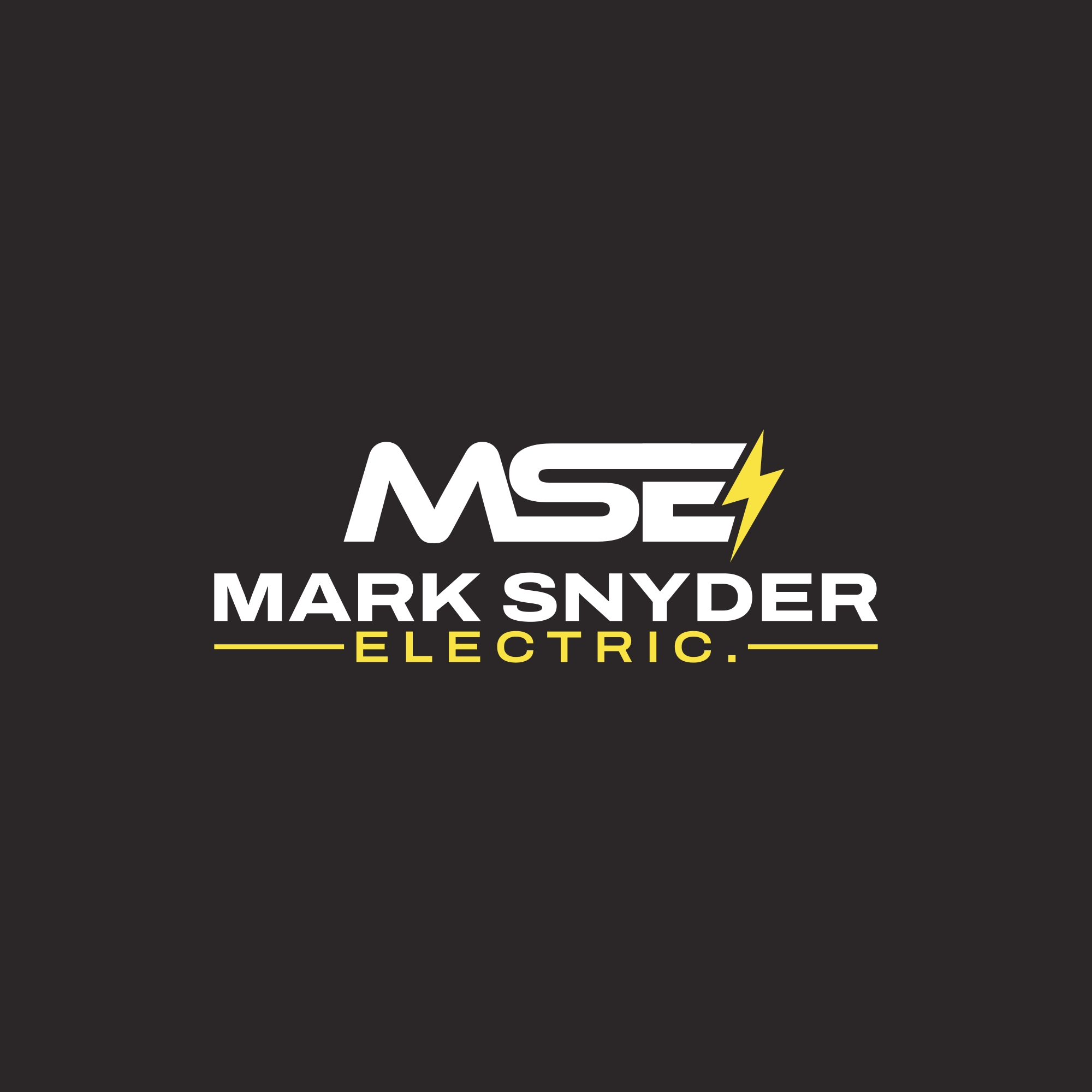 Logo Design by Dotlash for Mark Snyder Electric | Design #37406260
