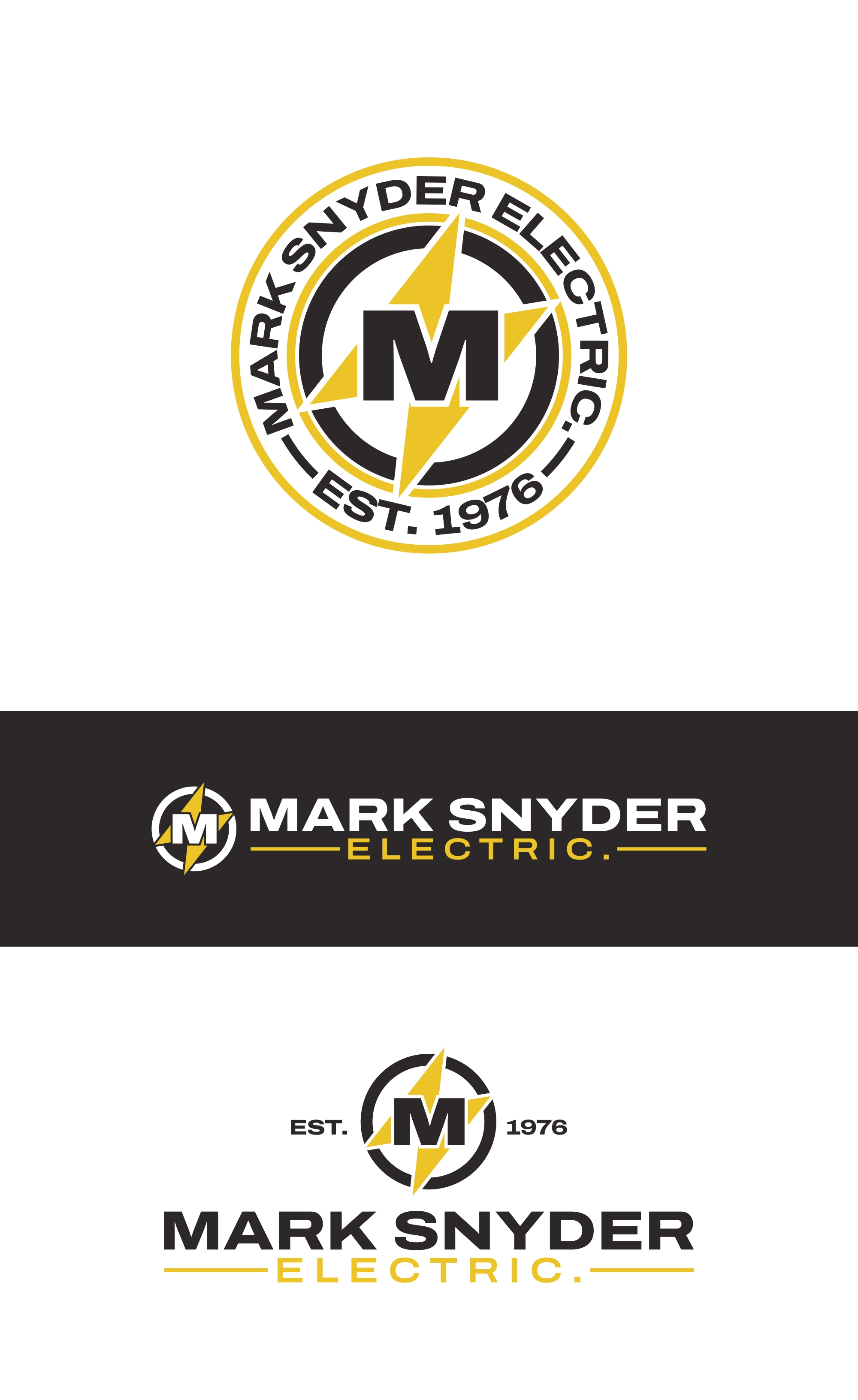 Logo Design by Dotlash for Mark Snyder Electric | Design #37406265
