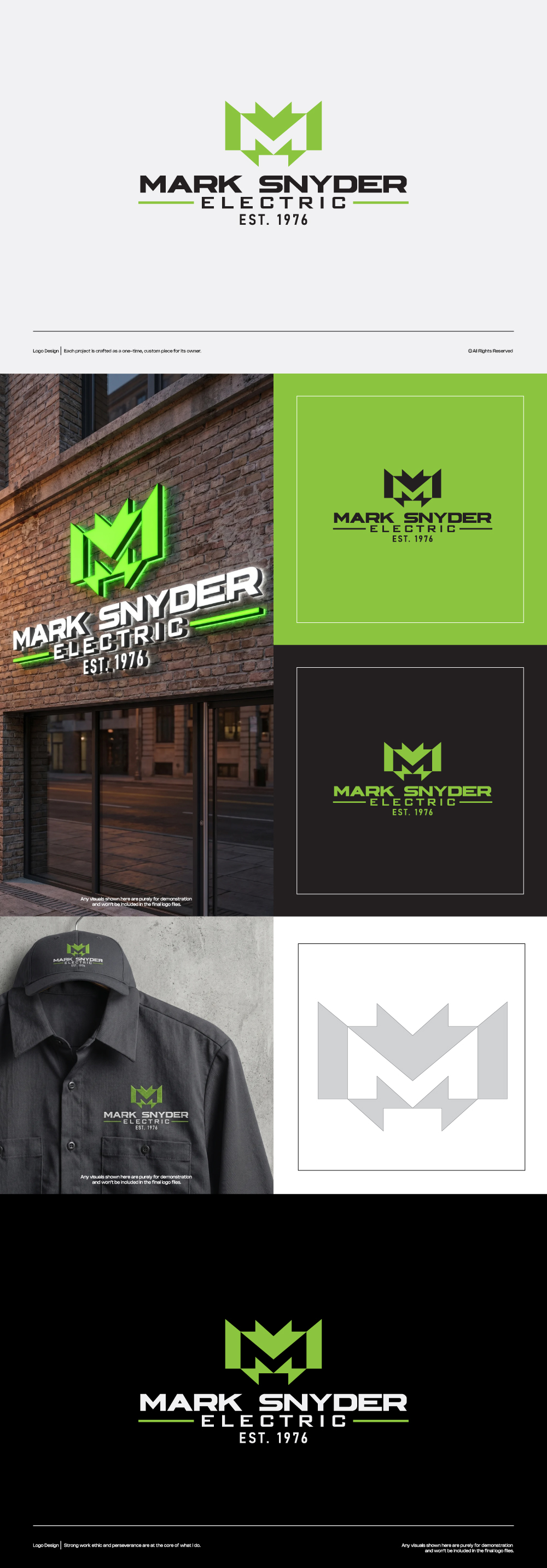 Logo Design by Gol D Roger™ for Mark Snyder Electric | Design #37406887